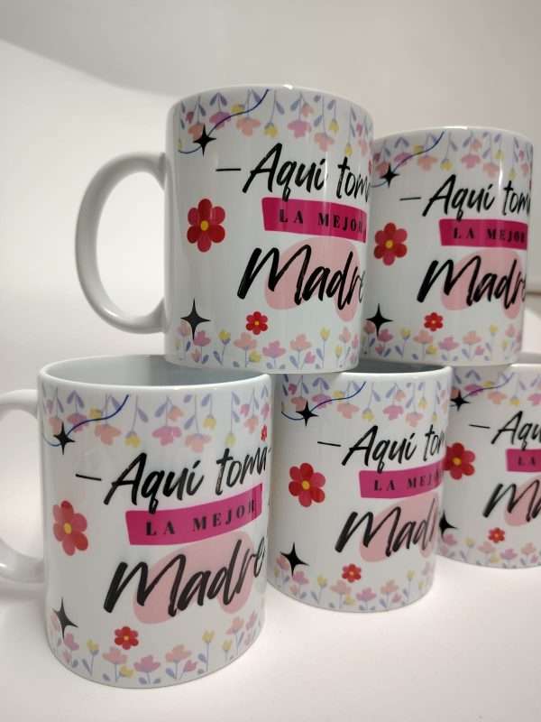 MUG BLANCO 11 OZ PERSONALIZADO - Imagen 4