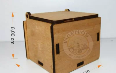 MINI CAJA CON TAPA RECORDATORIO