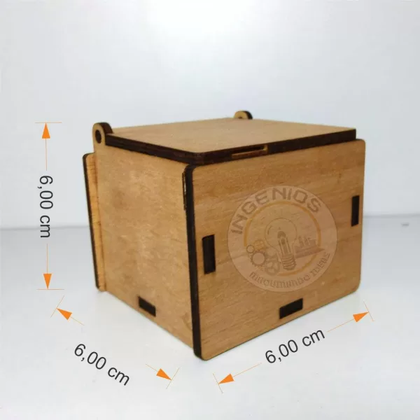 MINI CAJA CON TAPA RECORDATORIO
