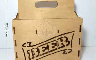 CAJA PORTA CERVEZA 6 COMPARTIMIENTOS
