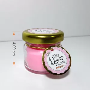 MINI VELA PERSONALIZADA PACK X 12