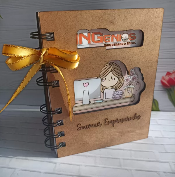 KIT AGENDA MDF PEQUEÑA - Imagen 3