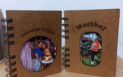 AGENDA PEQUEÑA EN MDF GRABADO