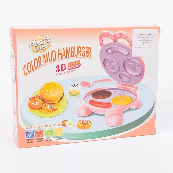 KIT JUGUETE INTERACTIVO COMIDA RAPIDA PLASTILINA