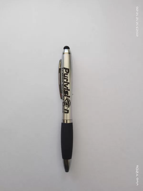 BOLÍGRAFO RETRÁCTIL, PUNTA TOUCH, METALIZADO - Imagen 4