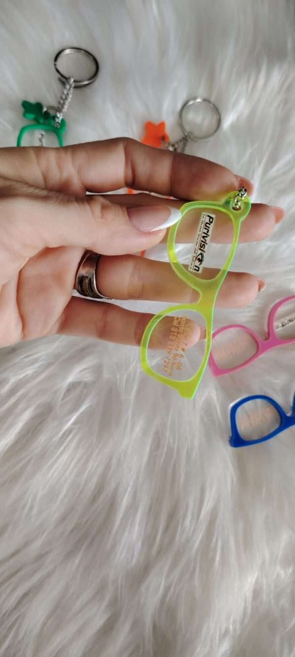 LLAVERO FORMA DE GAFAS PERSONALIZADO - Imagen 3