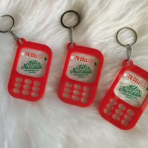 LLAVERO FORMA CELULAR PERSONALIZADO