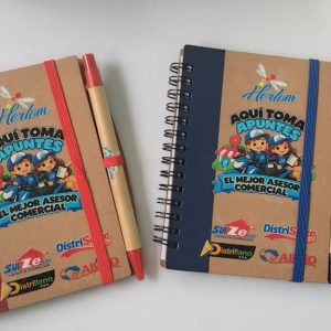 LIBRETA ECOLOGICA PERSONALIZADA